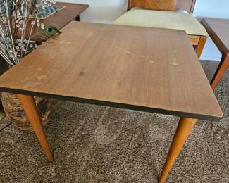 Wooden Utility Square End Table - Dimensions -  19.5x23x23 - Price - $20