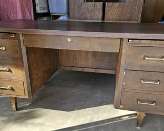 Executive Desk of Renowned Engineer - Dimensions -  60x 29.75 x 29 H - Price - $60