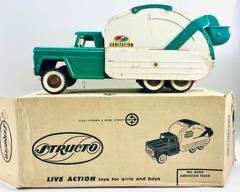 Vintage Structo Sanitation Truck No. 8266 W Original Box
