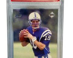 PSA MINT 9 Peyton Manning 1998 Collector's Edge Rookie Card
