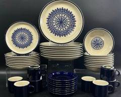 Vintage Celebrity Medallion Ironstone Dinner Plates, Side Plates, Bowls, Mugs, and Saucers
