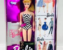 Mattel Original 1959 Barbie Doll And Package Special Edition Reproduction
