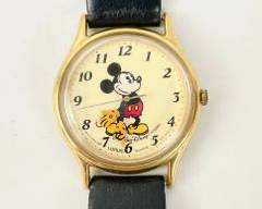 Vintage Walt Disney Mickey Mouse Lorus Quartz Wristwatch
