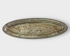 HUGE Antique French Sterling Silver Serving Tray 1103 Grams Monogrammed
