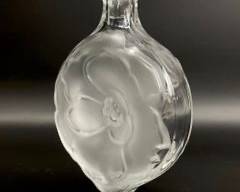 FINE LALIQUE FRANCE CRYSTAL Perfume Bottle with Stopper
