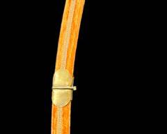 Vintage Indian Calvary Sword with Scabbard and Glass Handle
