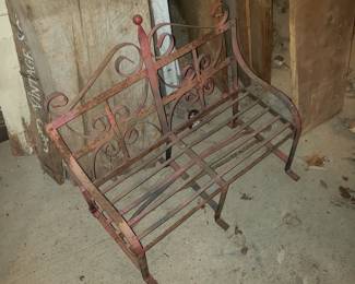 Old doll bench 