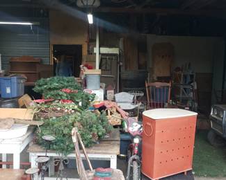 Barn full of furniture 