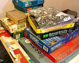 Vintage Board Games & Puzzles