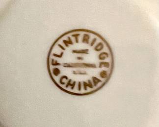 Teacups & Saucers Flintridge China