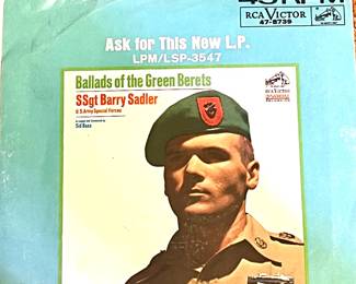 Records, Albums,  Ballads of the Green Berets