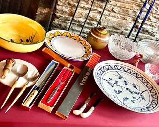 Italian plates & platters