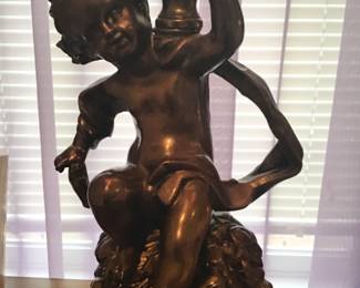Vintage Figural Lamp 