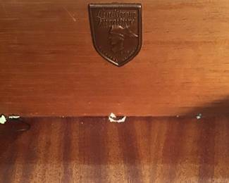 Label for China Cabinet Landstrom Furniture 