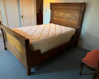 Here is a decorative bedframe for your bedroom.  You know you want it.