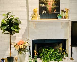 Gump’s lacquered birdcage wall hanging 