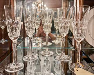 Crystal Champagne Flutes
