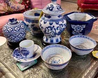 Blue and White Porcelains and Ceramics