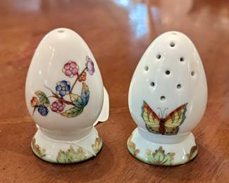 Herend Salt and Pepper Shakers