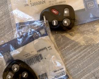 GM programable key fobs