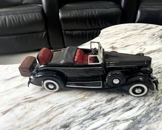 Vintage 1937 Packard Twelve Roadster Convertible Car McCormick's Decanter