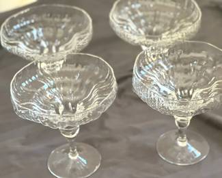 Rosenthal crystal compotes