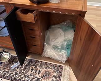 cabinet  30” long, wide, 36” tall, 21” deep,