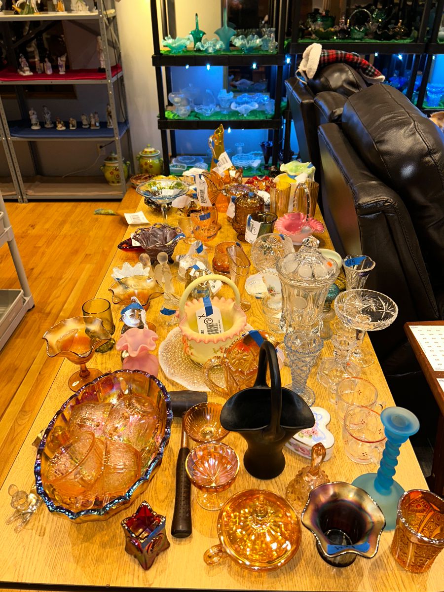Fenton, Crystal, Glass, and Collectibles starts on 12/9/2023