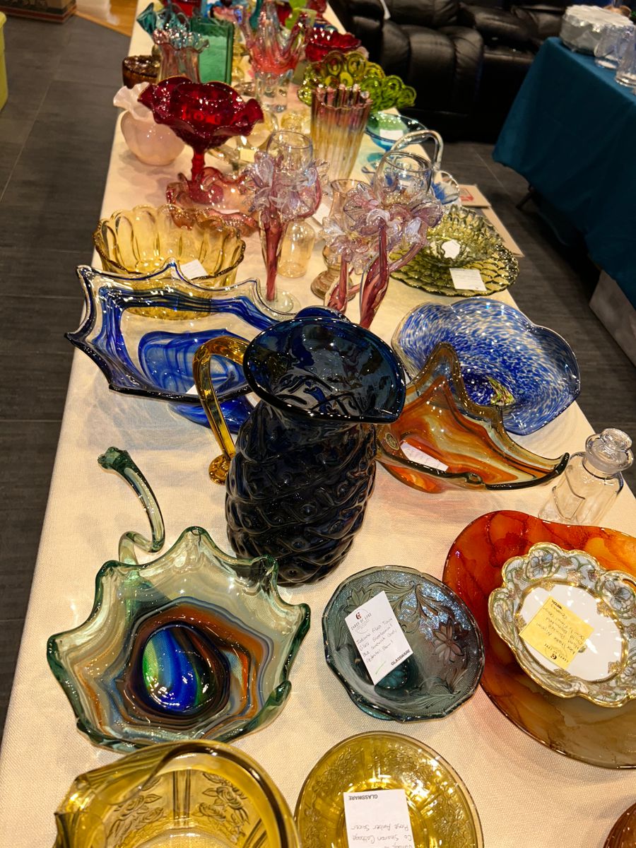 Fenton, Crystal, Glass, and Collectibles starts on 12/9/2023