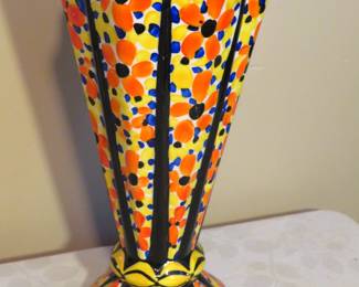 Czech art deco vase