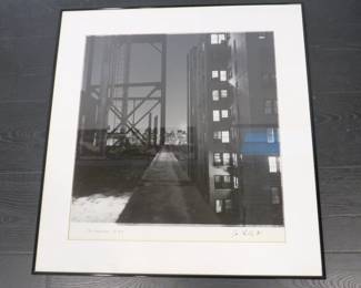 Penthouse photograph NYC signed