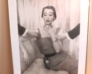 John Rawlings Vogue model photograph print