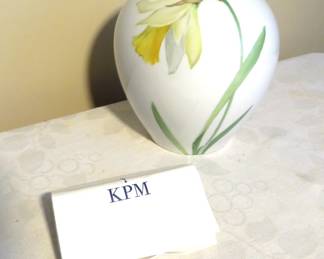 KPM porcelain vase