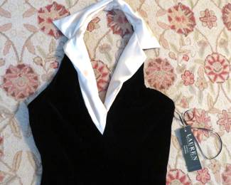 Ralph Lauren velvet gown