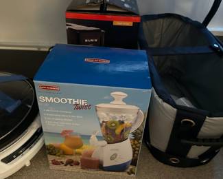 New in box kitchen appliances.