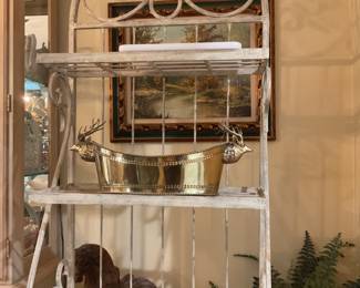 Metal Bakers Rack for storage 