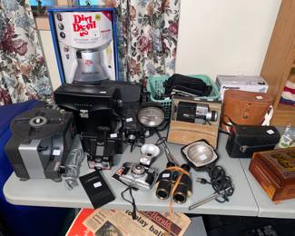 Vtg. Camera equipment 