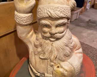 Santa has been found and is in his sleigh 