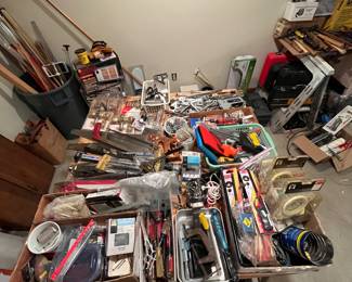 Tools through the basement