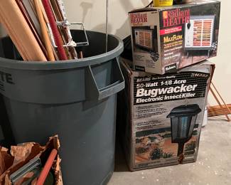 NIB heater and bug zapper 