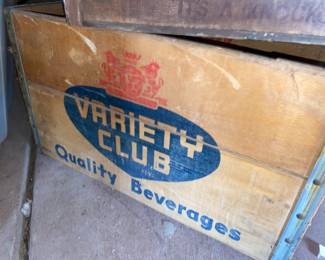Variet club wood box