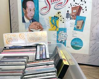 Jazz CDs, Vinyl, VHS
Vintage and new sheet music