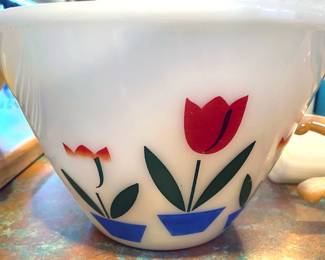 FireKing tulip bowls