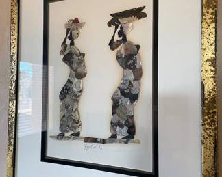 Wall art, both original and signed prints