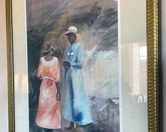 Wall art, both original and signed prints