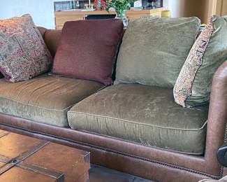 Leather sofa