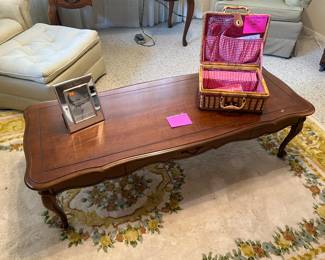 French Provincial coffee table