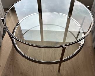 40 In cocktail table from Michigan design center in mint condition asking $500