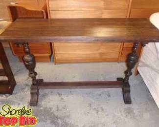 Antique Walnut Sofa Table