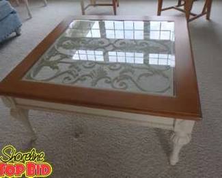 Square Cocktail Summer Cottage Coffee Table from Klingmans  Beautiful